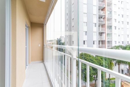 Varanda da Sala/Suíte de apartamento para alugar com 1 quarto, 37m² em Vila Constança, São Paulo