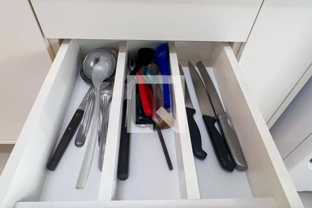 Apartamento à venda com 53m², 1 quarto e 1 vagaCozinha