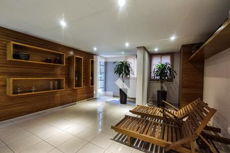 Apartamento para alugar com 50m², 1 quarto e 1 vaga Apartamento para alugar com 50m², 1 quarto e 1 vagaÁrea Comum - Descanso da Sauna