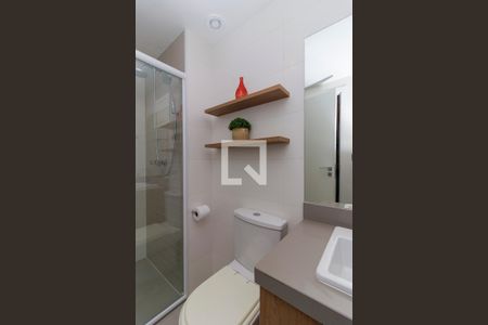 Studio à venda com 27m², 1 quarto e sem vaga Studio à venda com 27m², 1 quarto e sem vagaBanheiro