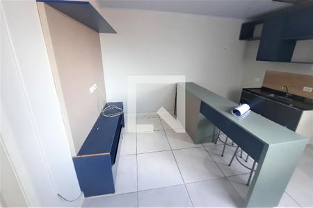 Sala/Cozinha de kitnet/studio para alugar com 1 quarto, 42m² em Parque São Bento, Sorocaba
