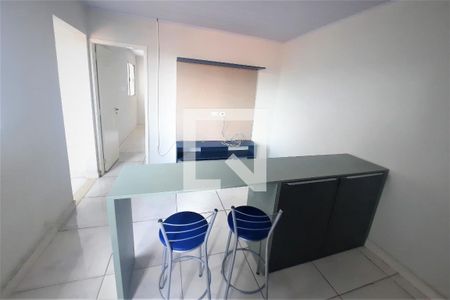 Sala/Cozinha de kitnet/studio para alugar com 1 quarto, 42m² em Parque São Bento, Sorocaba