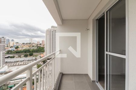 Varanda Gourmet  de apartamento para alugar com 2 quartos, 47m² em Vila Esperança, São Paulo