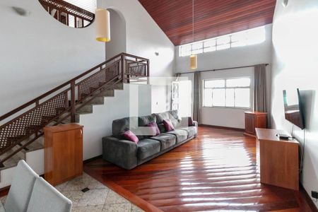 Sala de casa à venda com 6 quartos, 380m² em Havaí, Belo Horizonte