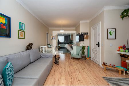Sala de apartamento à venda com 3 quartos, 110m² em Vila Mascote, São Paulo