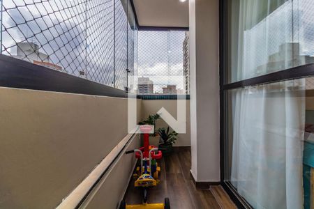 Varanda da Sala de apartamento para alugar com 3 quartos, 110m² em Vila Mascote, São Paulo