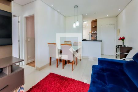 Sala de apartamento à venda com 2 quartos, 56m² em Jardim Olavo Bilac, São Bernardo do Campo