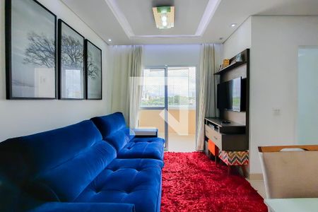 Sala de apartamento à venda com 2 quartos, 56m² em Jardim Olavo Bilac, São Bernardo do Campo