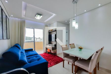 Sala de apartamento à venda com 2 quartos, 56m² em Jardim Olavo Bilac, São Bernardo do Campo