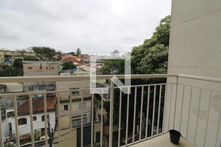 Varanda da sala de apartamento à venda com 2 quartos, 47m² em Vila Inglesa, São Paulo
