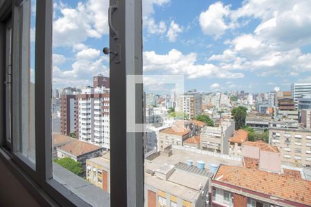 Vista da Sala de apartamento à venda com 2 quartos, 63m² em Bom Fim, Porto Alegre