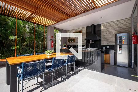 Studio à venda com 35m², 1 quarto e 1 vagaChurrasqueira