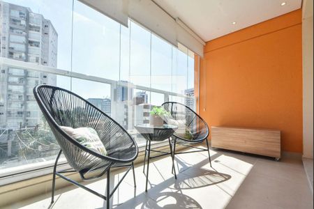 Apartamento para alugar com 43m², 1 quarto e 1 vagaVaranda 