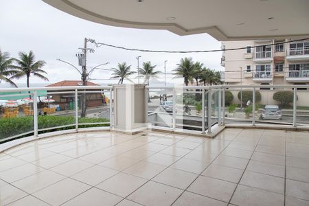 Varanda da sala de apartamento à venda com 3 quartos, 165m² em Recreio dos Bandeirantes, Rio de Janeiro