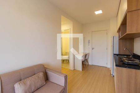 Sala e Cozinha de apartamento para alugar com 1 quarto, 32m² em Butantã, São Paulo