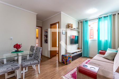 Sala de apartamento à venda com 2 quartos, 49m² em Vila Bela Vista, Santo André