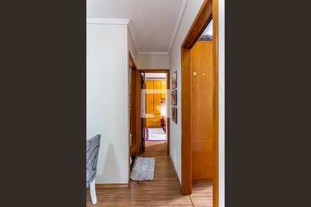 Corredor de apartamento à venda com 2 quartos, 49m² em Vila Bela Vista, Santo André