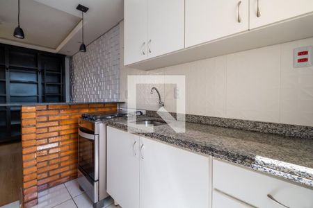 Cozinha e Área de Serviço de apartamento à venda com 2 quartos, 40m² em Vila Nova, Porto Alegre