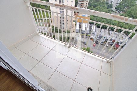 Varanda da Sala de apartamento à venda com 2 quartos, 56m² em Vila Andrade, São Paulo