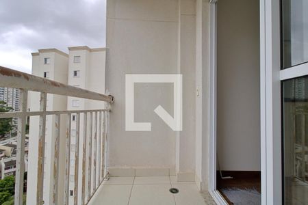 varanda da Sala de apartamento à venda com 2 quartos, 56m² em Vila Andrade, São Paulo