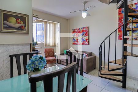 Sala de apartamento à venda com 2 quartos, 105m² em Concórdia, Belo Horizonte