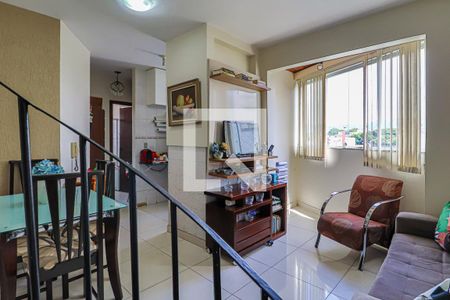 Sala de apartamento à venda com 2 quartos, 105m² em Concórdia, Belo Horizonte