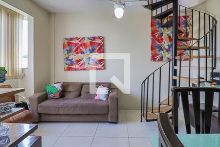 Sala  de apartamento à venda com 2 quartos, 105m² em Concórdia, Belo Horizonte