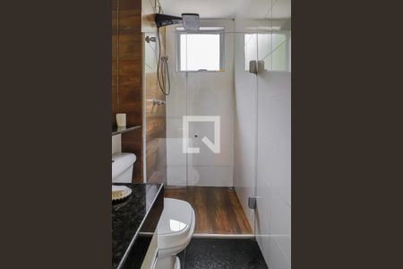 Apartamento à venda com 63m², 2 quartos e 2 vagasBanheiro do Quarto 1 Suíte 
