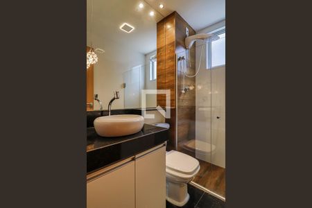 Apartamento à venda com 63m², 2 quartos e 2 vagasBanheiro do Corredor 