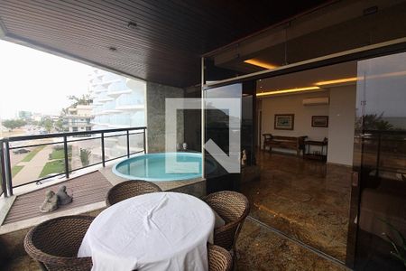 Varanda da Sala de apartamento para alugar com 3 quartos, 200m² em Barra da Tijuca, Rio de Janeiro