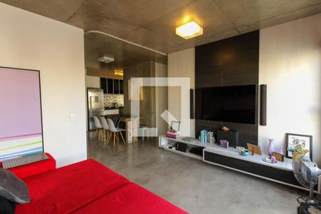 Sala de apartamento para alugar com 1 quarto, 70m² em Vila Regente Feijó, São Paulo