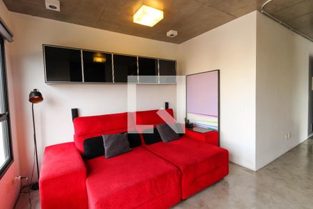 Sala de apartamento para alugar com 1 quarto, 70m² em Vila Regente Feijó, São Paulo