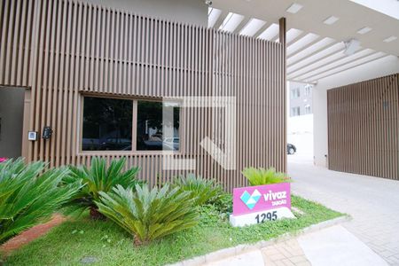 Apartamento para alugar com 48m², 2 quartos e 1 vagaFachada e portaria