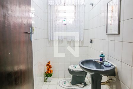 Lavabo de casa à venda com 3 quartos, 137m² em Vila Camilópolis, Santo André