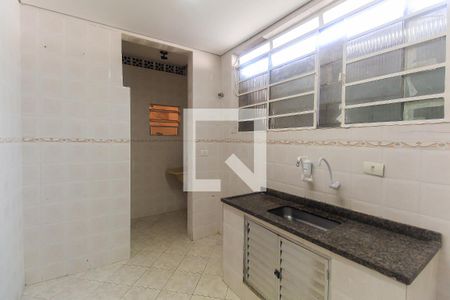 Cozinha de casa para alugar com 1 quarto, 55m² em Brás, São Paulo