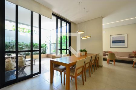 Apartamento à venda com 34m², 1 quarto e sem vagaSalão de Festas