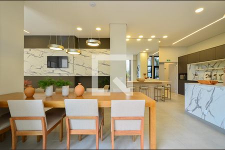 Apartamento à venda com 34m², 1 quarto e sem vagaSalão de Festas