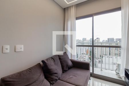 Sala de apartamento à venda com 1 quarto, 28m² em Vila Nova Conceição, São Paulo