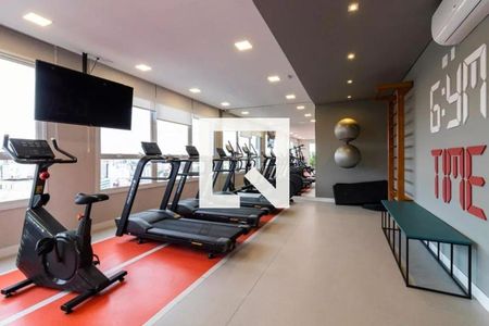 Studio para alugar com 28m², 1 quarto e sem vaga Studio para alugar com 28m², 1 quarto e sem vagaÁrea comum - Academia