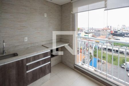 Varanda de apartamento para alugar com 3 quartos, 74m² em Chácara Belenzinho, São Paulo