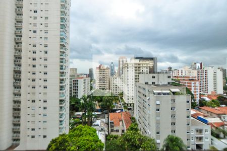 Varanda da Sala de apartamento à venda com 4 quartos, 162m² em Pinheiros, São Paulo