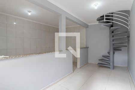 Sala de casa para alugar com 2 quartos, 55m² em Vila Conde do Pinhal, São Paulo