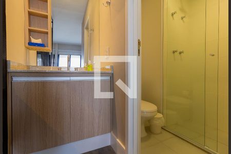 Studio para alugar com 38m², 1 quarto e 1 vaga Studio para alugar com 38m², 1 quarto e 1 vagaBanheiro