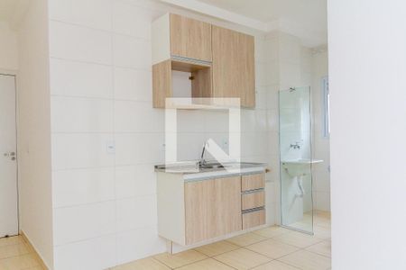 Cozinha de apartamento para alugar com 1 quarto, 36m² em Jardim Santa Rosália, Sorocaba