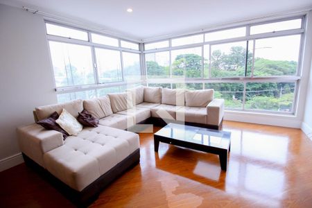 Sala de apartamento para alugar com 3 quartos, 124m² em Paraíso, São Paulo