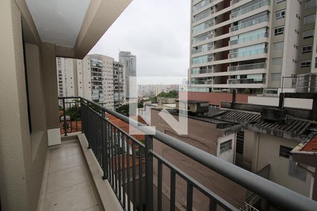 Varanda da Sala de kitnet/studio para alugar com 1 quarto, 29m² em Sumaré, São Paulo