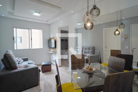 Sala de apartamento para alugar com 2 quartos, 50m² em Jardim Santa Cecilia, Sorocaba