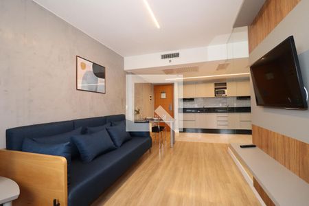 Sala de apartamento para alugar com 1 quarto, 46m² em Asa Sul, Brasília