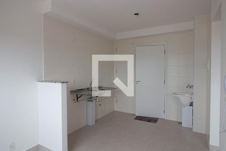 Sala-Cozinha de apartamento para alugar com 2 quartos, 33m² em Vila Nova Curuca, São Paulo