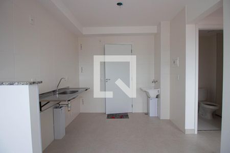 Sala-Cozinha de apartamento para alugar com 2 quartos, 33m² em Vila Nova Curuca, São Paulo